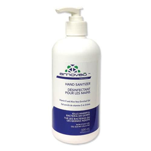 AMOVEO ANTISEPTIC HAND SANITIZER GEL ETHYL ALCOHOL, 70%, 500ML