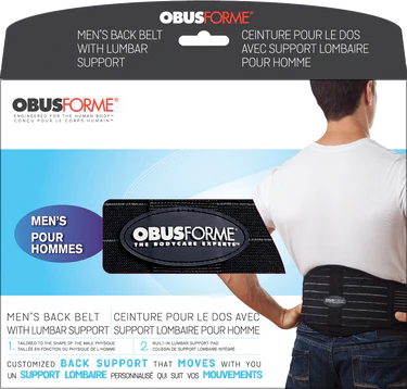 Product image for OBUSFORME Men's Back Belt M/L