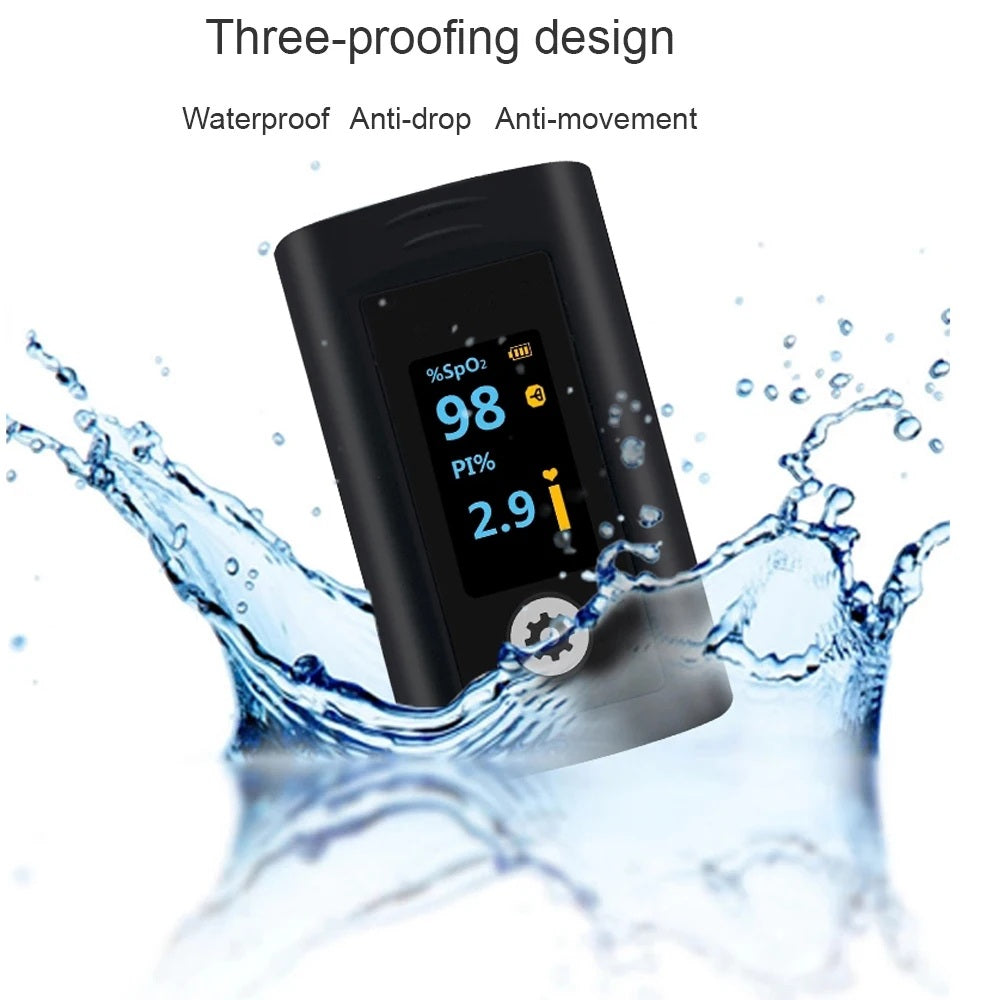 Bluetooth Fingertip Pulse Oximeter – SPO2, Heart Rate, PI | Calmedi