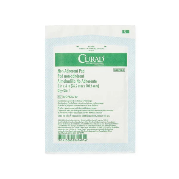 Curad Non-Adherent Pad 3 x 4 in