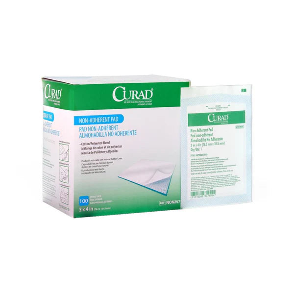 Curad Non-Adherent Pad 3 x 4 in