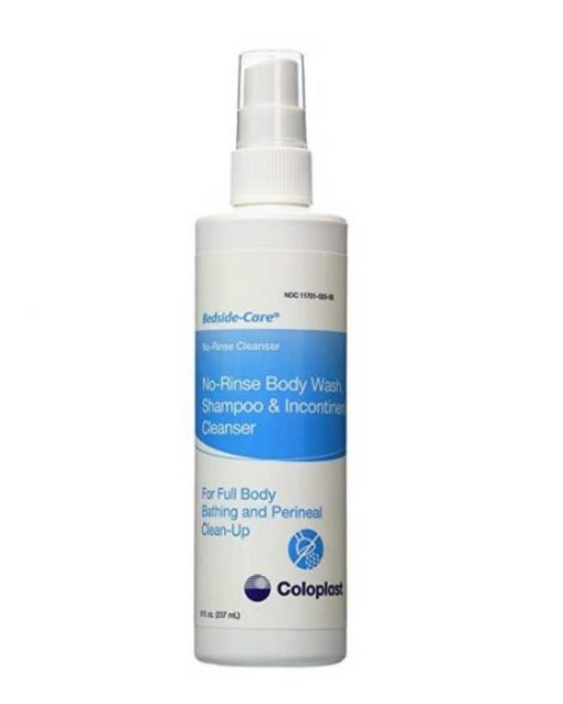 Bedside-Care Spray No-rinse cleanser