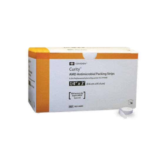 Coviden™ Curity™ - AMD Antimicrobial Packing Strips product image, SKU KND7831AMD