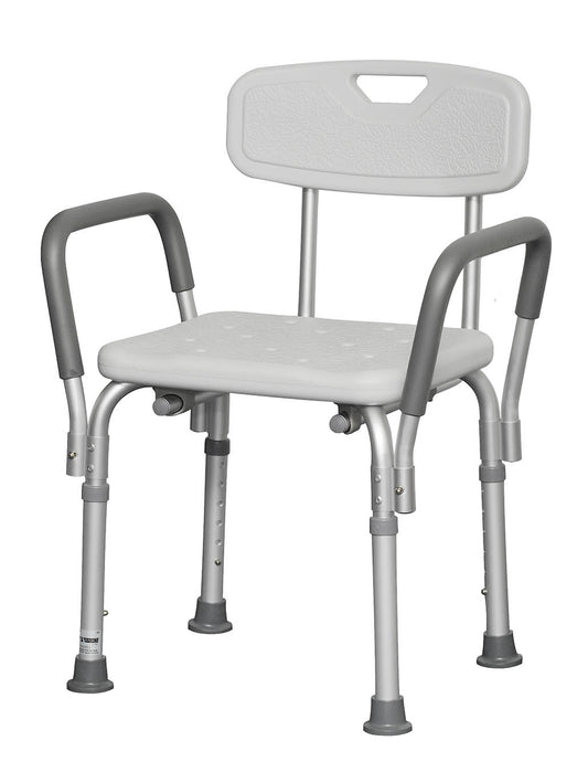 Carex Shower Chair with Back and Arms