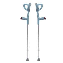 Aluminum Alloy Height Adjustable Elbow Crutches for Walking