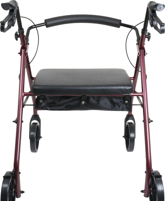 ProBasics Bariatric Rollator Burgundy