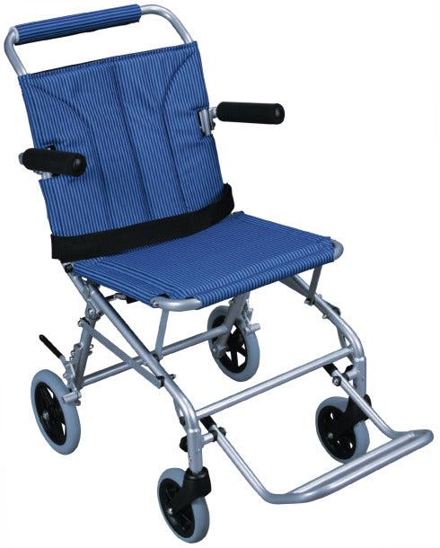 Drive Medical SL18 18-inch folding transport chair with carry bag
