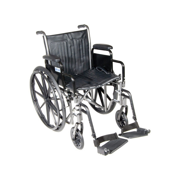 DRIVE™ - Silver Sport 2 Wheelchair 18"