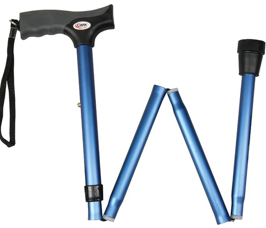 Carex Soft Grip Folding Cane