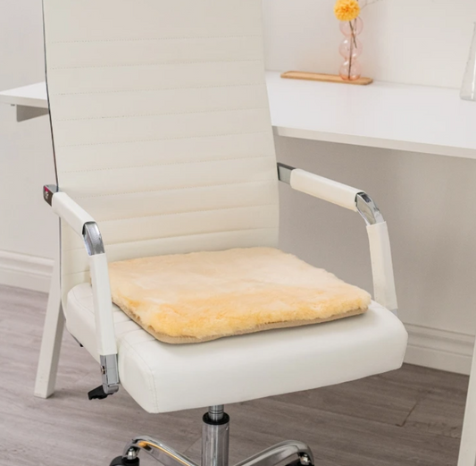 Sheepskin Seat Pad – Pressure Relief & Comfort in Calgary