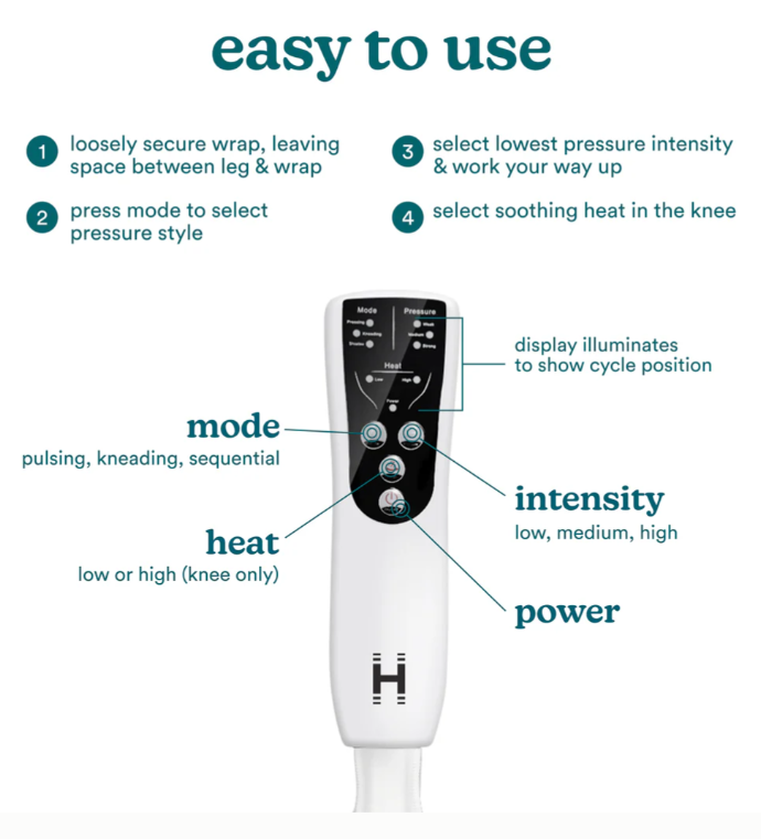Full Leg Compression Massager -HoMedics