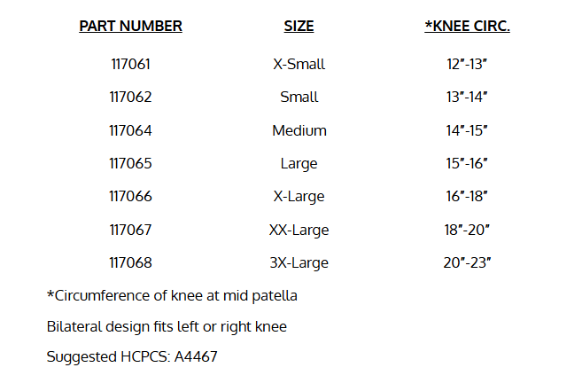 MedSpec Padded Knee Sleeve