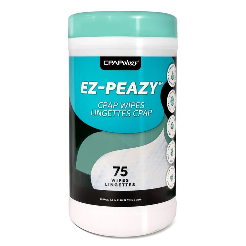 CPAPology EZ-PEAZY CPAP Wipes (75 wipes)