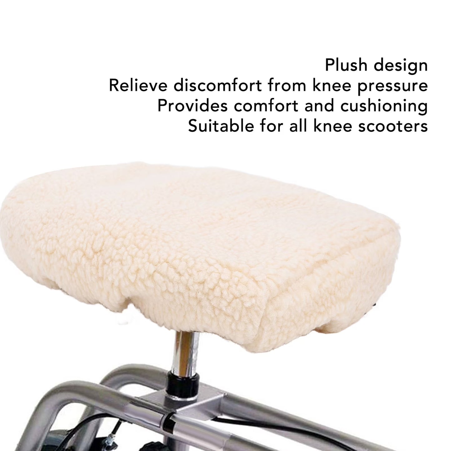 Knee Scooter Cushioned Pad Cover