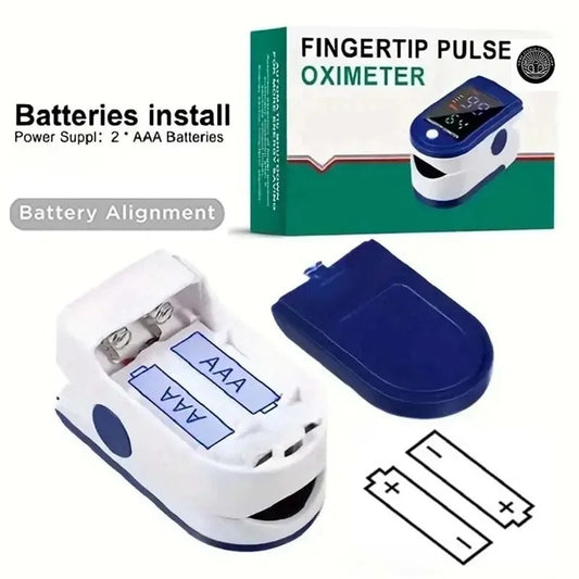 Portable Four-color Fingertip Oximeter Heart Rate Meter Calmedi.com