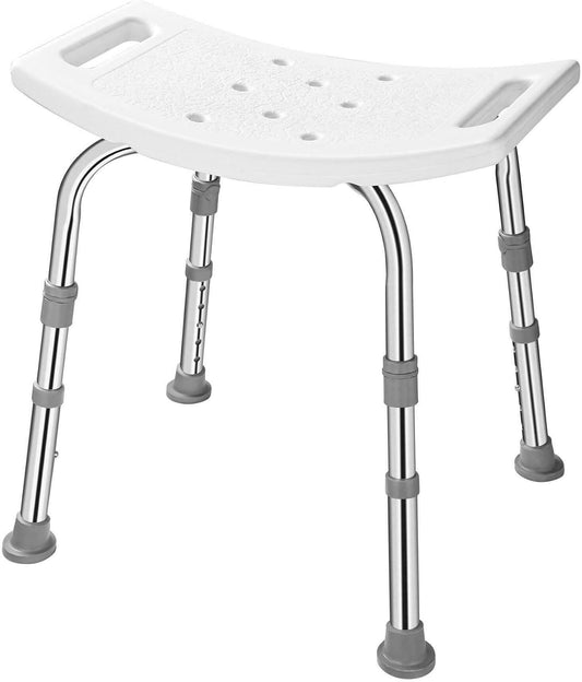 Adjustable bath chair without backrest rental in Calgary from Calmedi