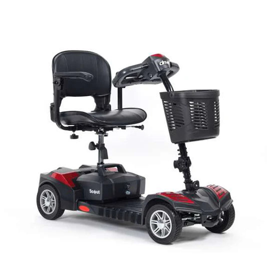 Four-wheel mobility scooter rental in Calgary from Calmedi