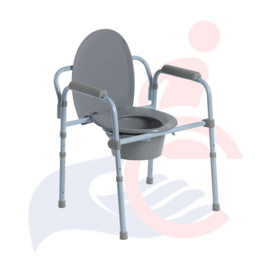Stationary bedside commode chair without wheels rental in Calgary