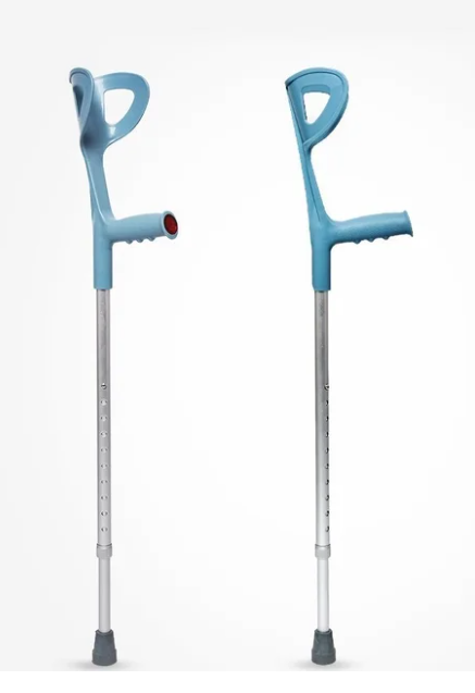 CalCare Aluminum Series - Adjustable Elbow Crutches