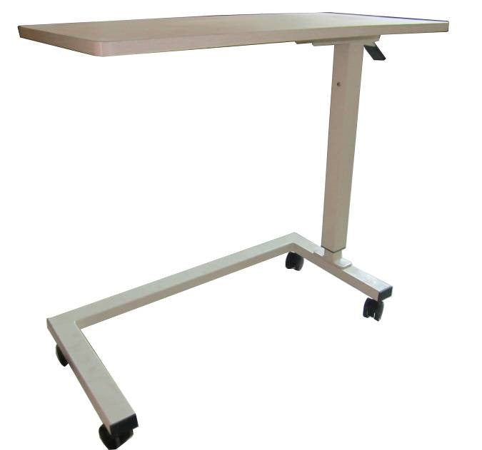 Over bed table L800×W390×H710-1090 Rcchet lift.