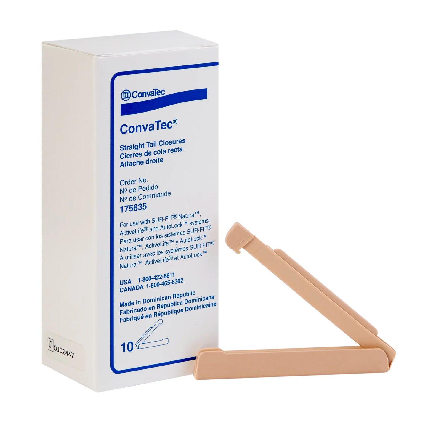ConvaTec Straight Tail Closures