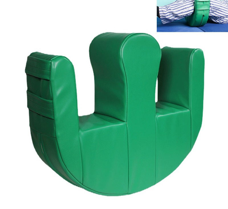 Leg-Lift Bed Pillow for Nursing Care: Elderly Turning Pillow to Prevent Bedsores(Green)