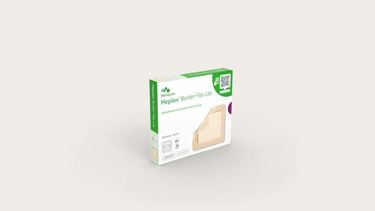 Mepilex Border Flex Lite Adherent Foam Dressing