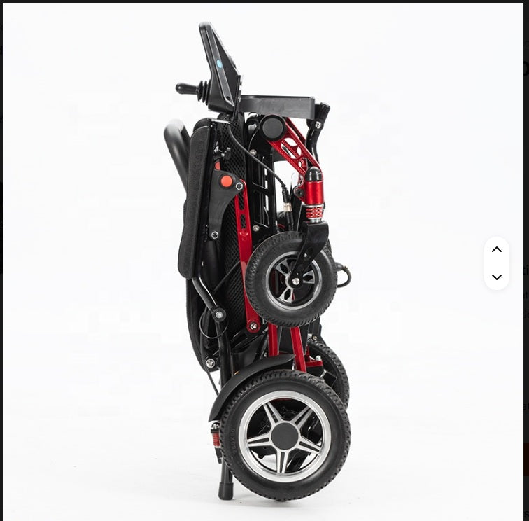 🦽 Ultralight Foldable Electric Wheelchair – Rental Motorized Power Wheelchair Rental for Adults & Seniors (Short-Term or Extended Use)