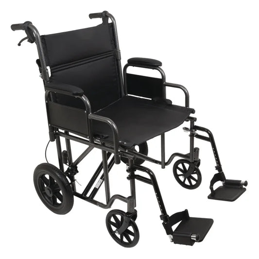 ProBasics™ Bariatric Steel Transport Chair