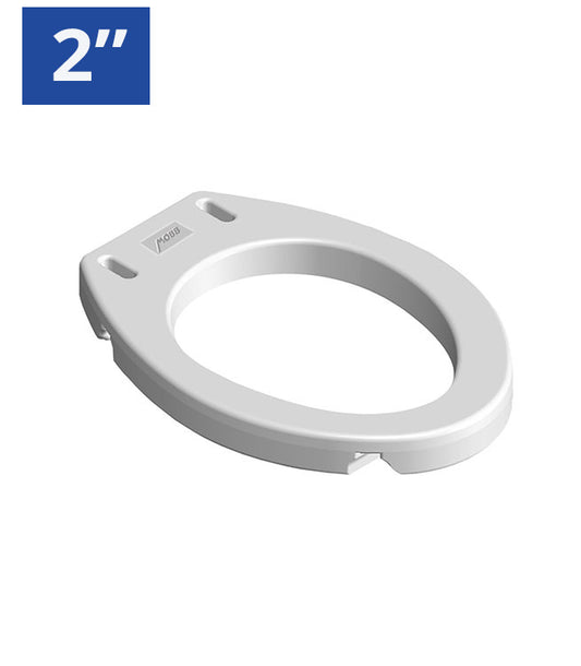 Mobb 2” Elongated Raised Toilet Seat