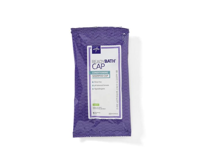 Medline ReadyBath Rinse-Free Conditioning Shampoo CAP