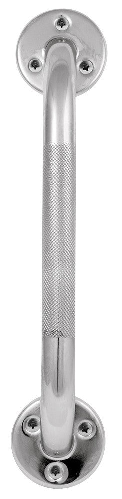 Profilio Knurled Chrome Grab Bar (24")