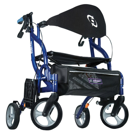 Airgo® Fusion F20 Side-Folding Rollator & Transport Chair