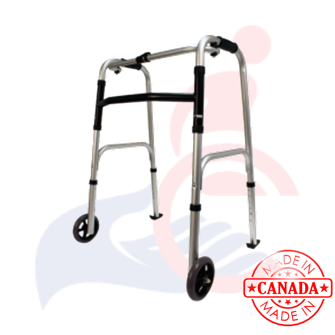 RENTAL - Two Wheeled Walker with Wheels & Skis