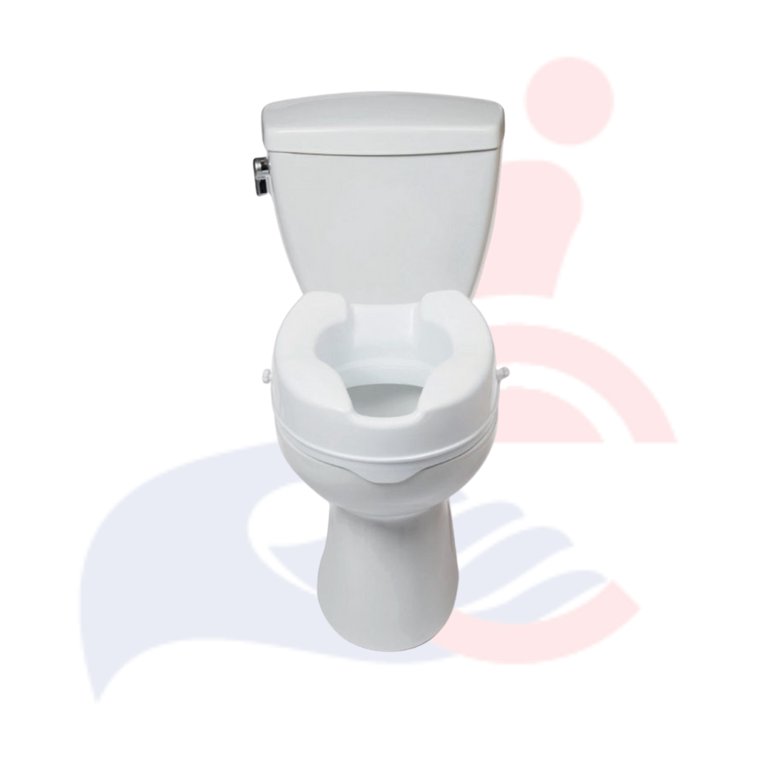 MOBB Health Care® - 4" Raised Toilet Seat (Clamped)