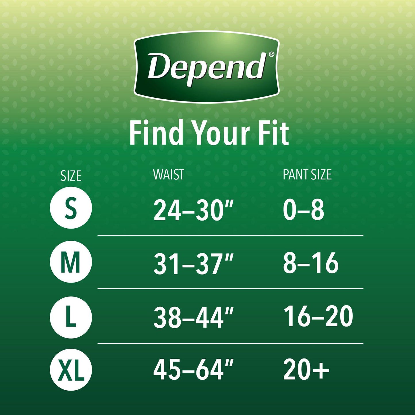 Depend®- FIT-FLEX Incontinence Underwear For Women, Disposable, Maximu –  CALMEDI Online