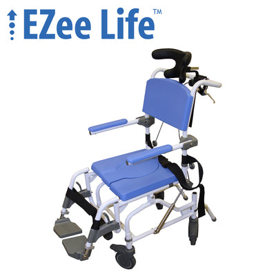 Ezee Life™ - Aluminum Tilt Rehab Commode