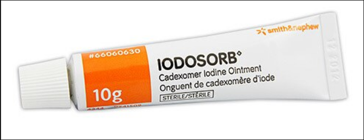 Smith & Nephew® - Iodosorb Cadexomer Iodine Ointment 10g tube, 4/Box