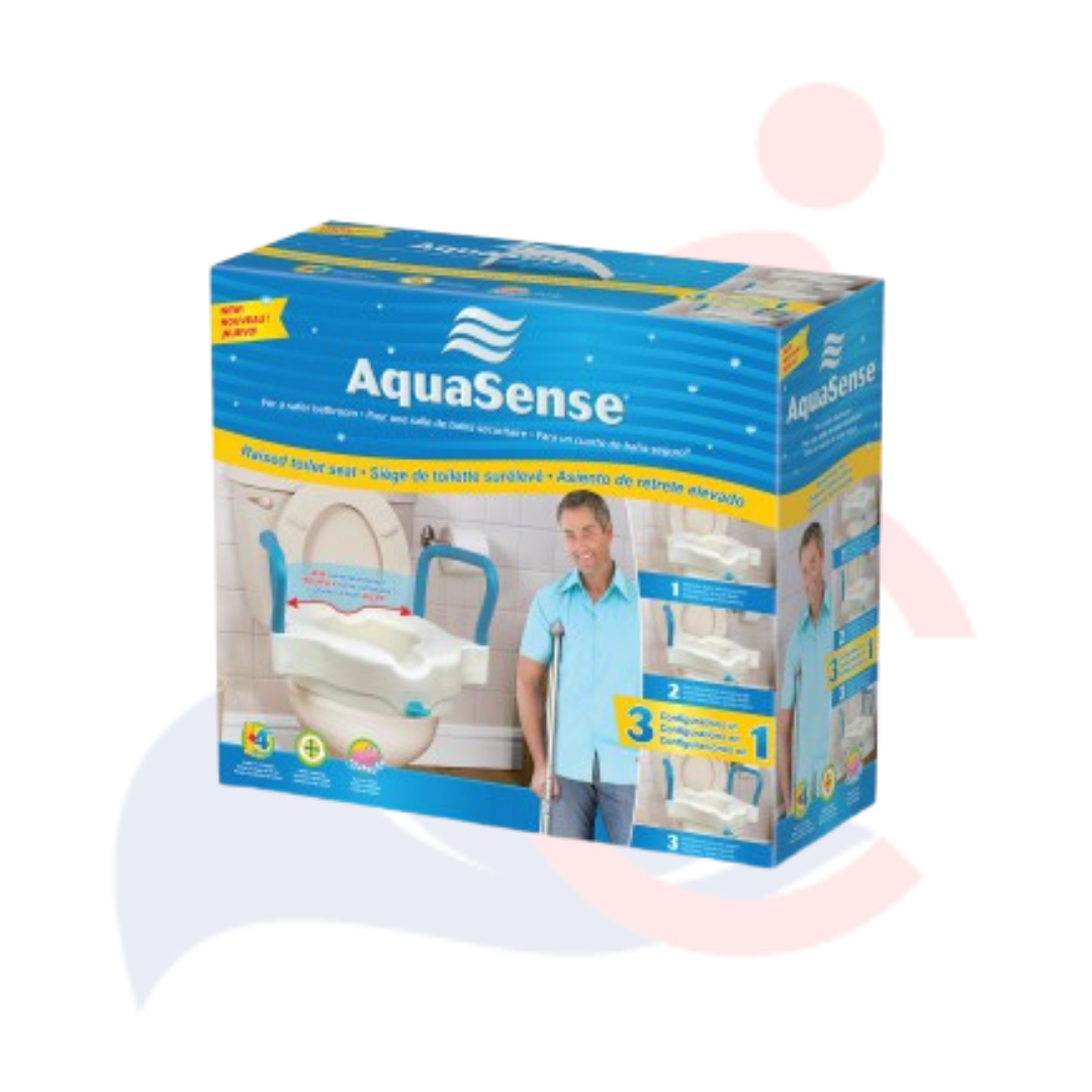 DRIVE™ - AquaSense 3-in-1 Raised Toilet Seat