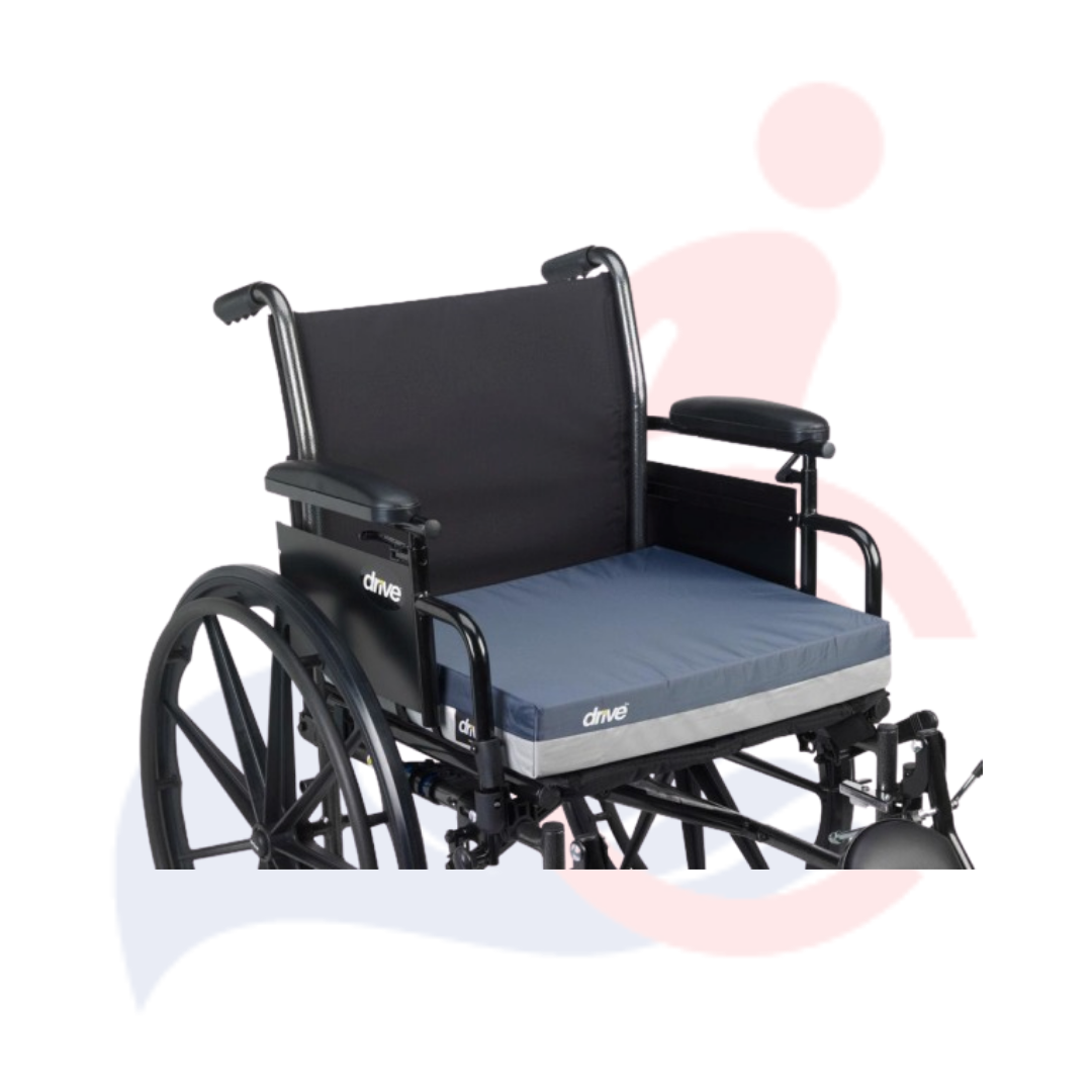 DRIVE™ - Gel "E" Skin Protection 3" Gel/ Foam Wheelchair Cushion