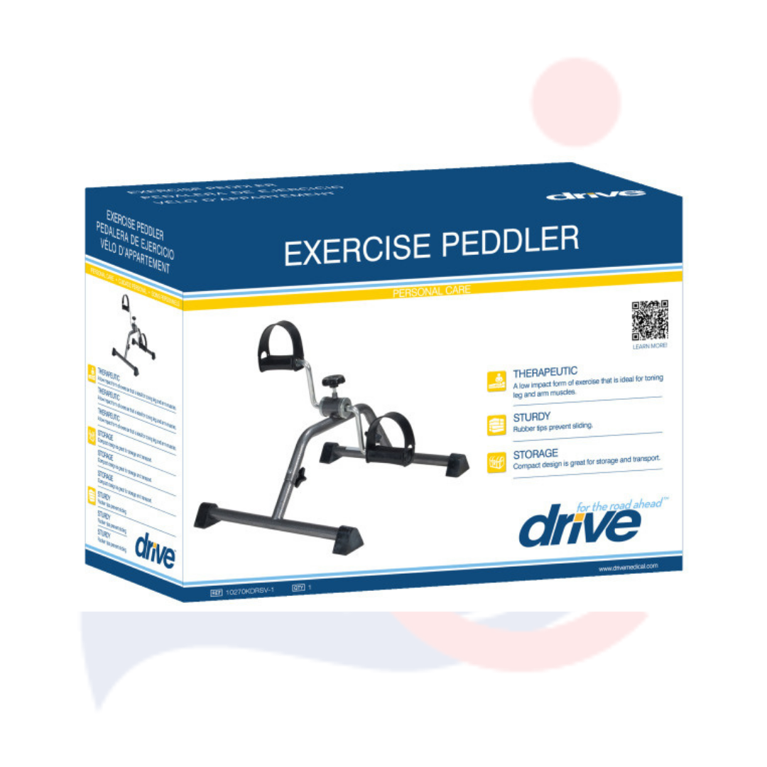 DRIVE™ - Pedal Exerciser w/Silver Vein Finish