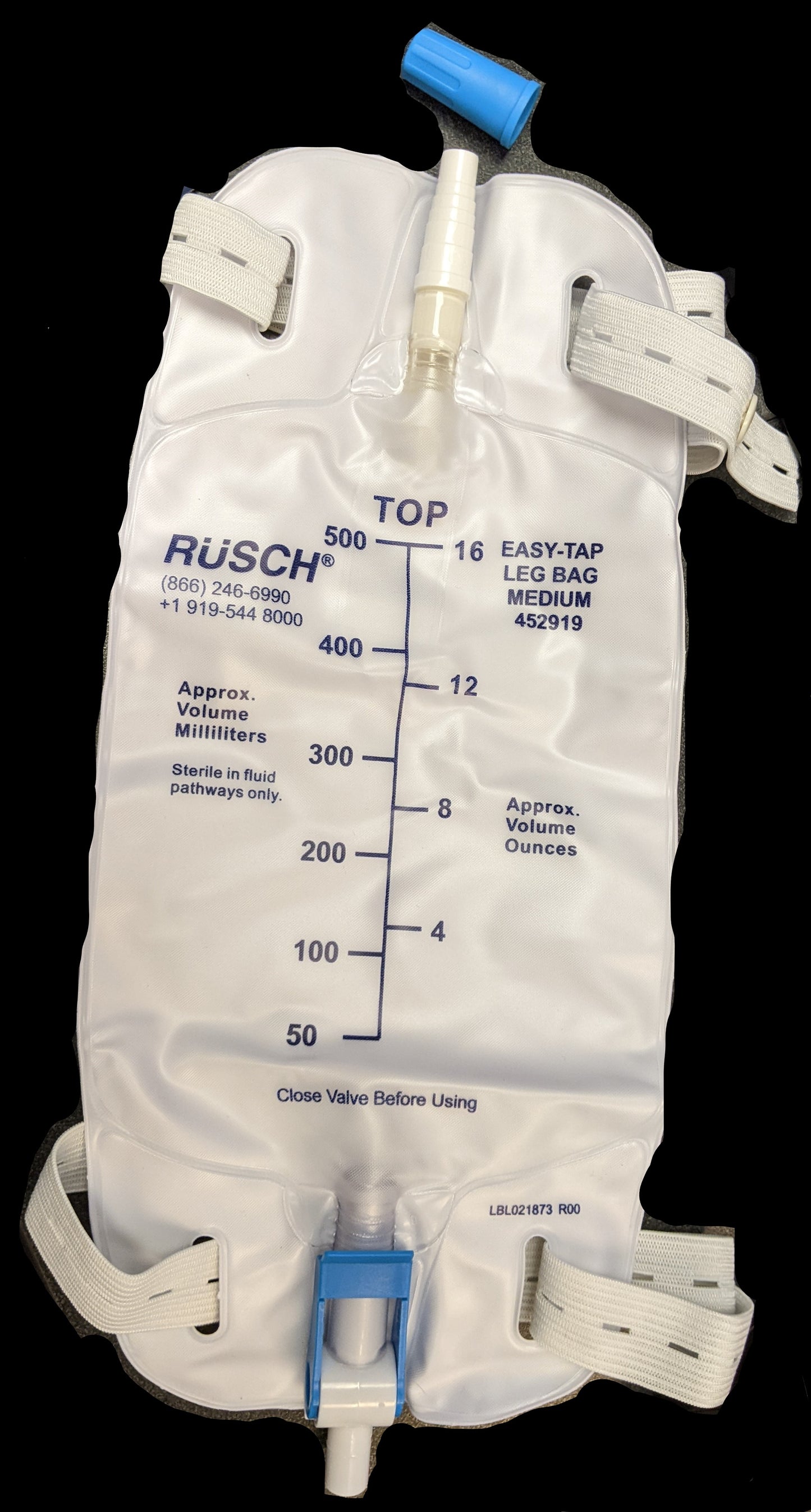 RUSCH Easy-Tap Leg Bag Medium 500ml