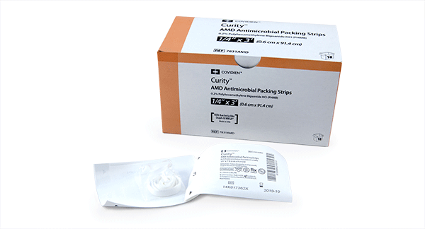 Coviden™ Curity™ - AMD Antimicrobial Packing Strips