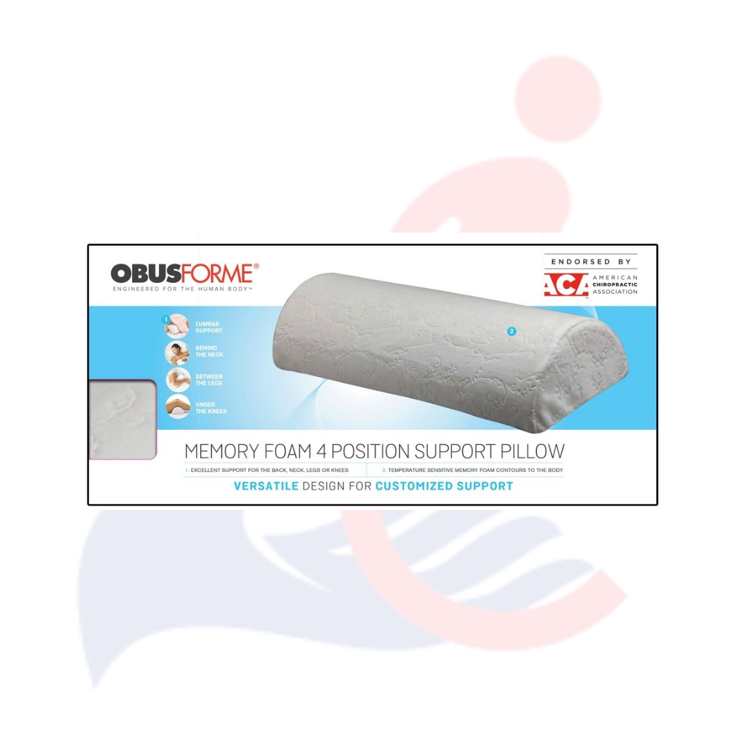 ObusForme® - Memory Foam 4-Position Pillow