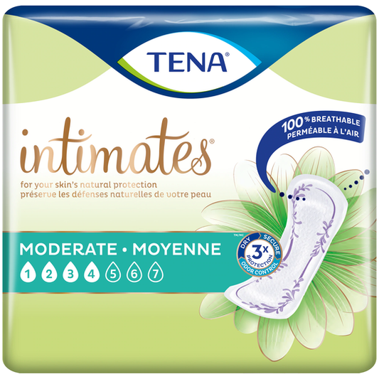 TENA® Moderate Long Pads (60/Package)