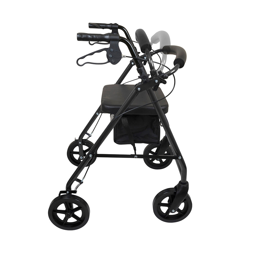ProBasics™ Deluxe Aluminum Rollator with 8-inch Wheels