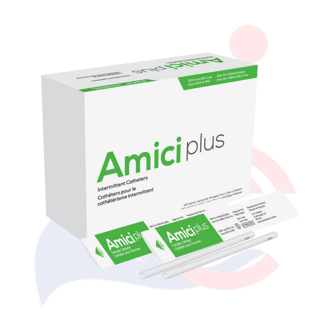 AMICI Plus - Intermittent Catheters - Female - Sterile (100/box)