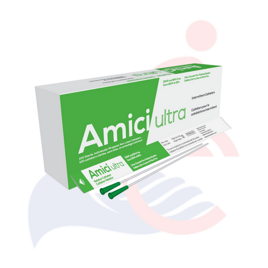 AMICI Ultra - Nelaton Intermittent Catheters - Male - Sterile (100/box)