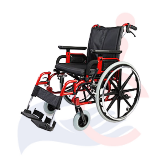 Eclipse™ Endeavor Manual Wheelchair - Red