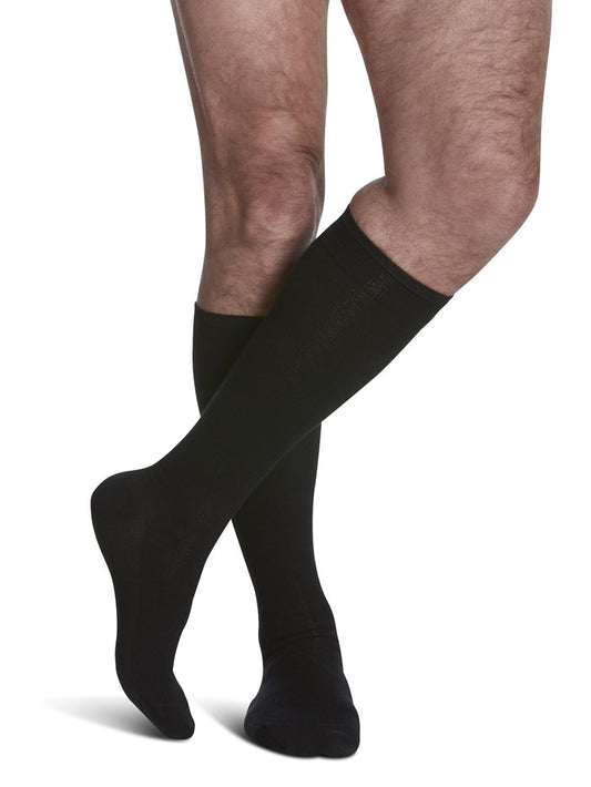 SIGVARIS (15-20mmHg) - Men's All-Season Merino Wool Knee High Compression Socks